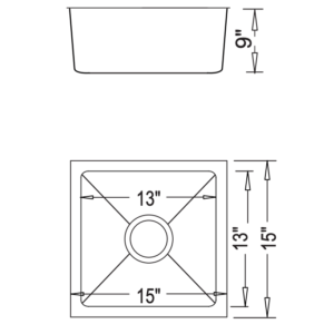 Libation Radial Sink Diagram