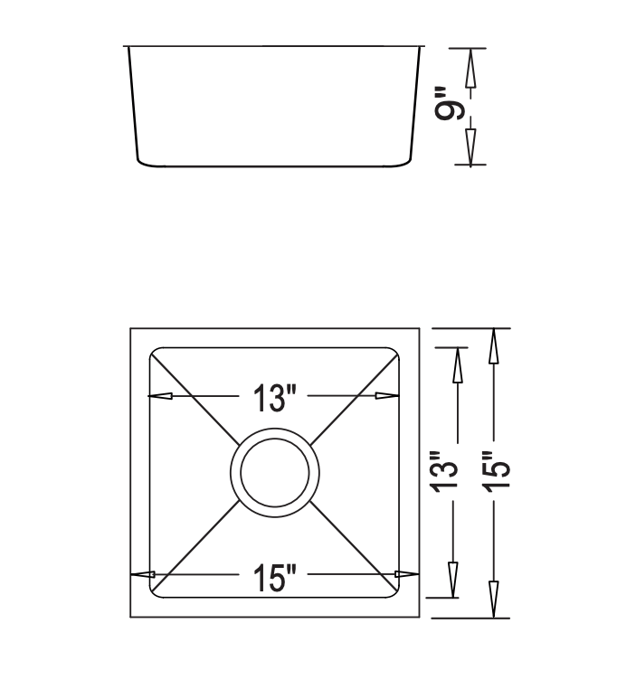 Libation Radial Sink Diagram