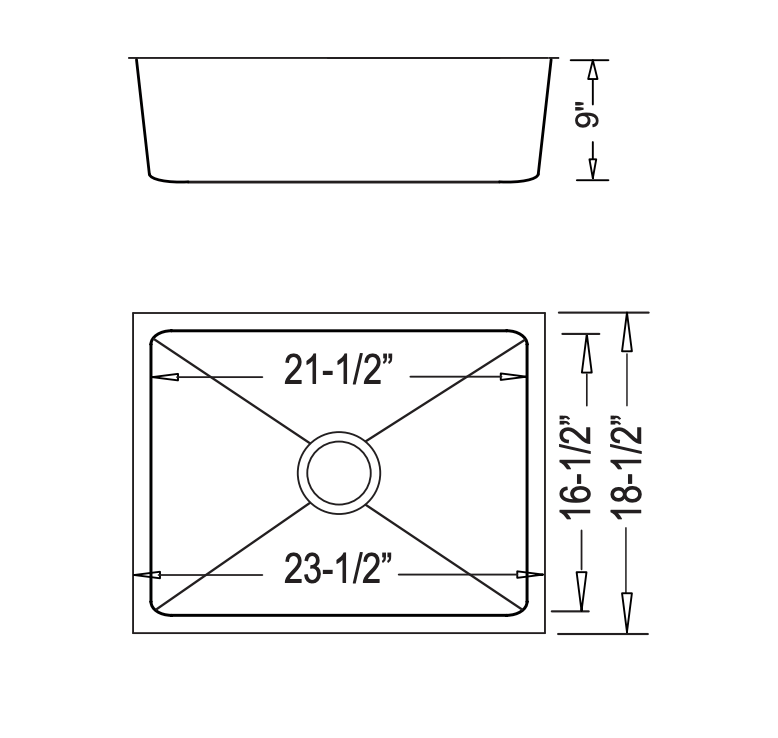 Solution Radial Sink Diagram